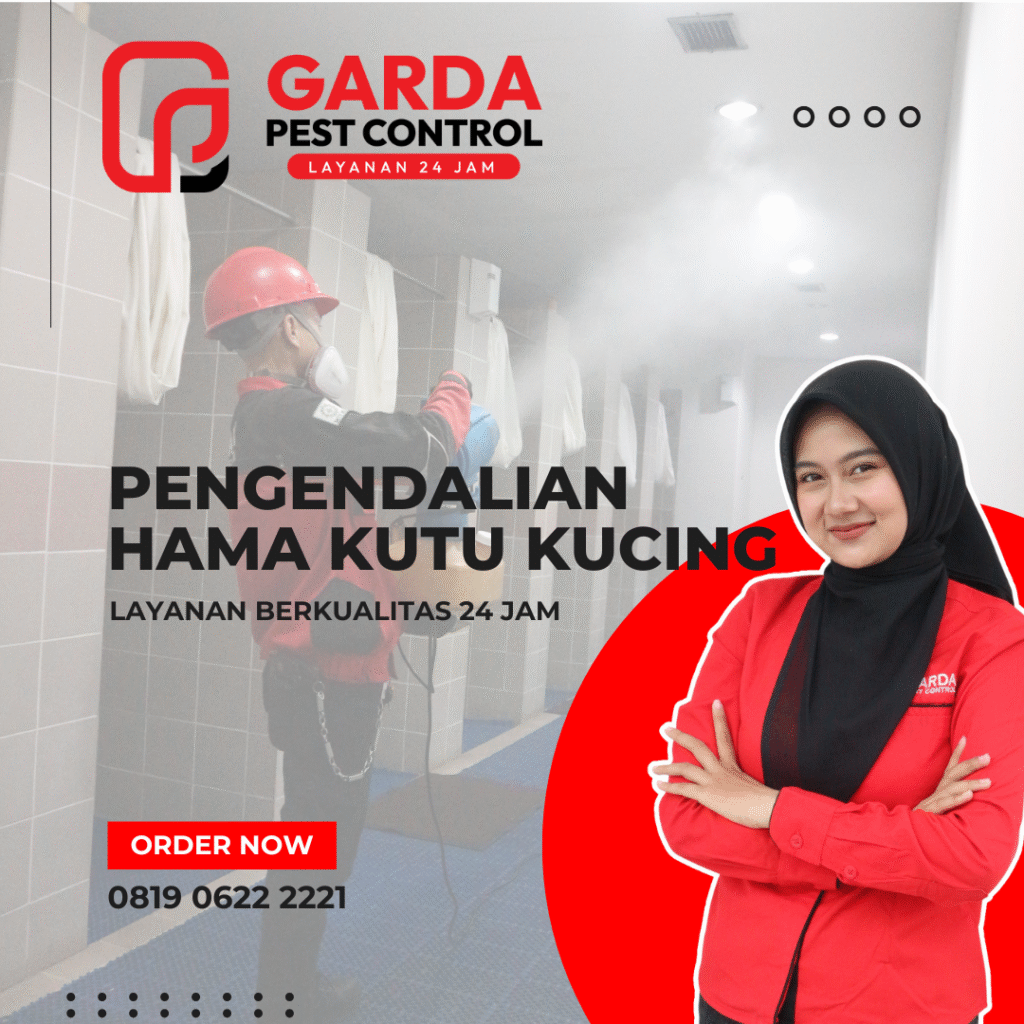 Butuh Jasa Basmi Kutu Kucing di Garut? Hubungi Garda Pest!