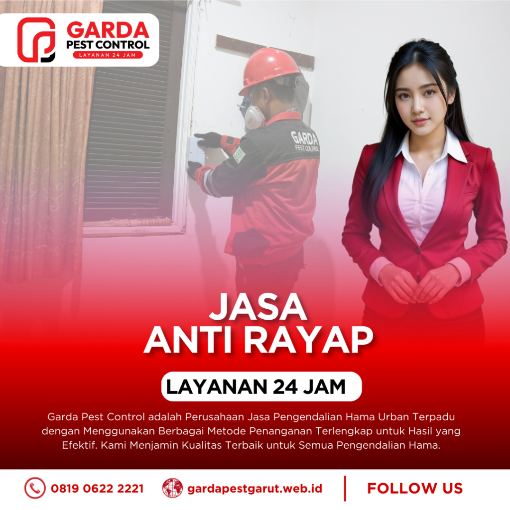 Jasa Anti Rayap di Garut No.1 Harga Termurah 2026