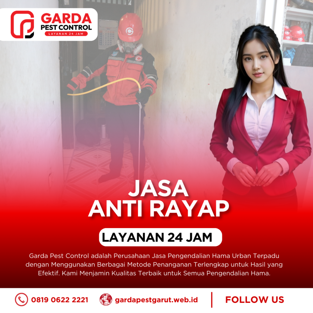 Jasa Pembasmi Rayap di Garut Murah dan Bergaransi