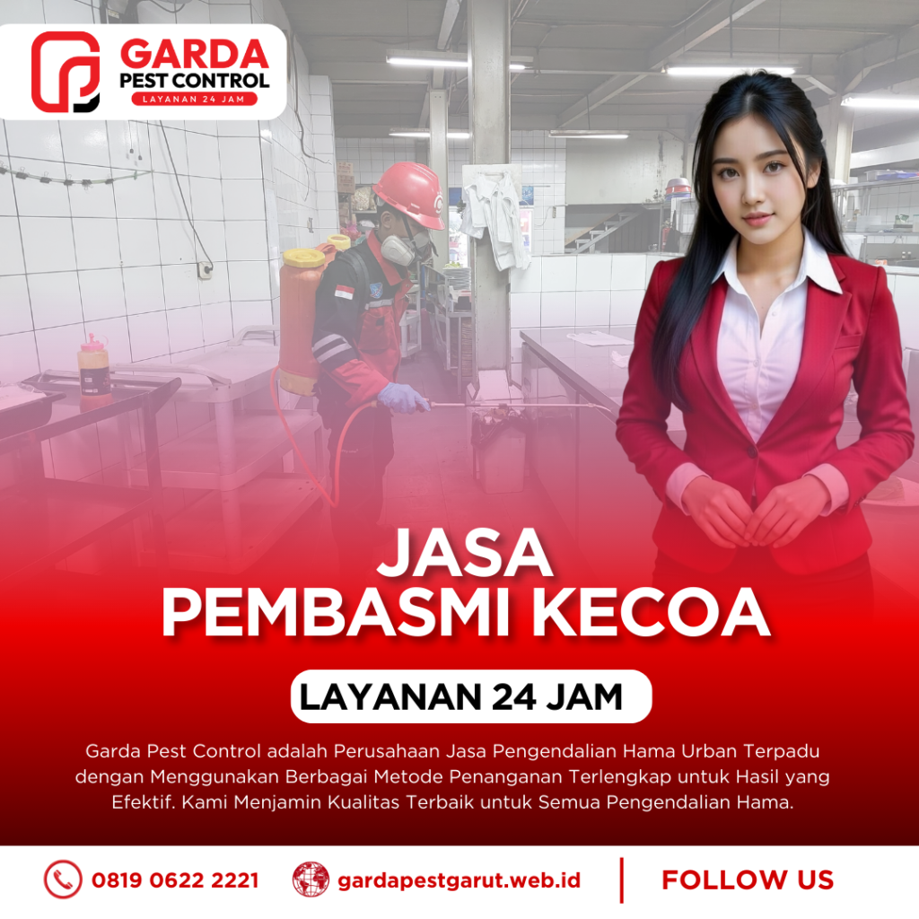 Jasa Pembasmi Kecoa di Garut Terbaik dan Termurah 2026