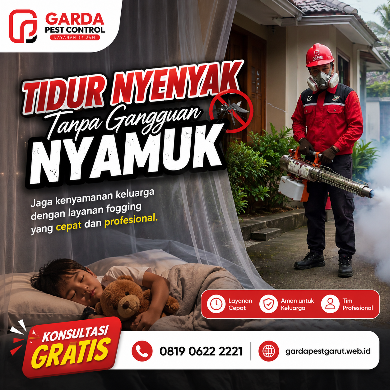 Jasa Semprot Nyamuk Garut: Lindungi Keluarga dengan Garda Pest Control