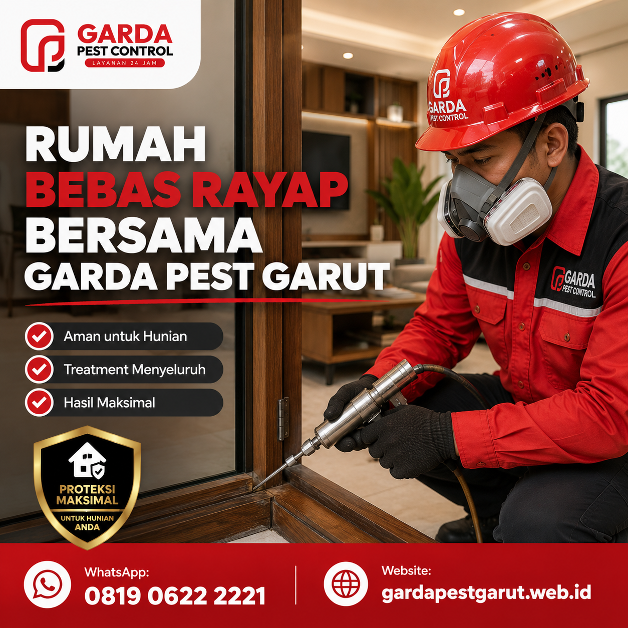 Harga Jasa Anti Rayap Per Meter Lari di Garut