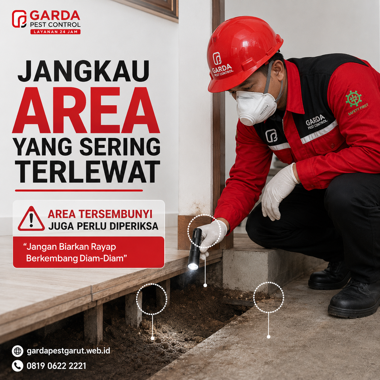 Jasa Anti Rayap di Garut per Meter dan Panduan Lengkap Biaya