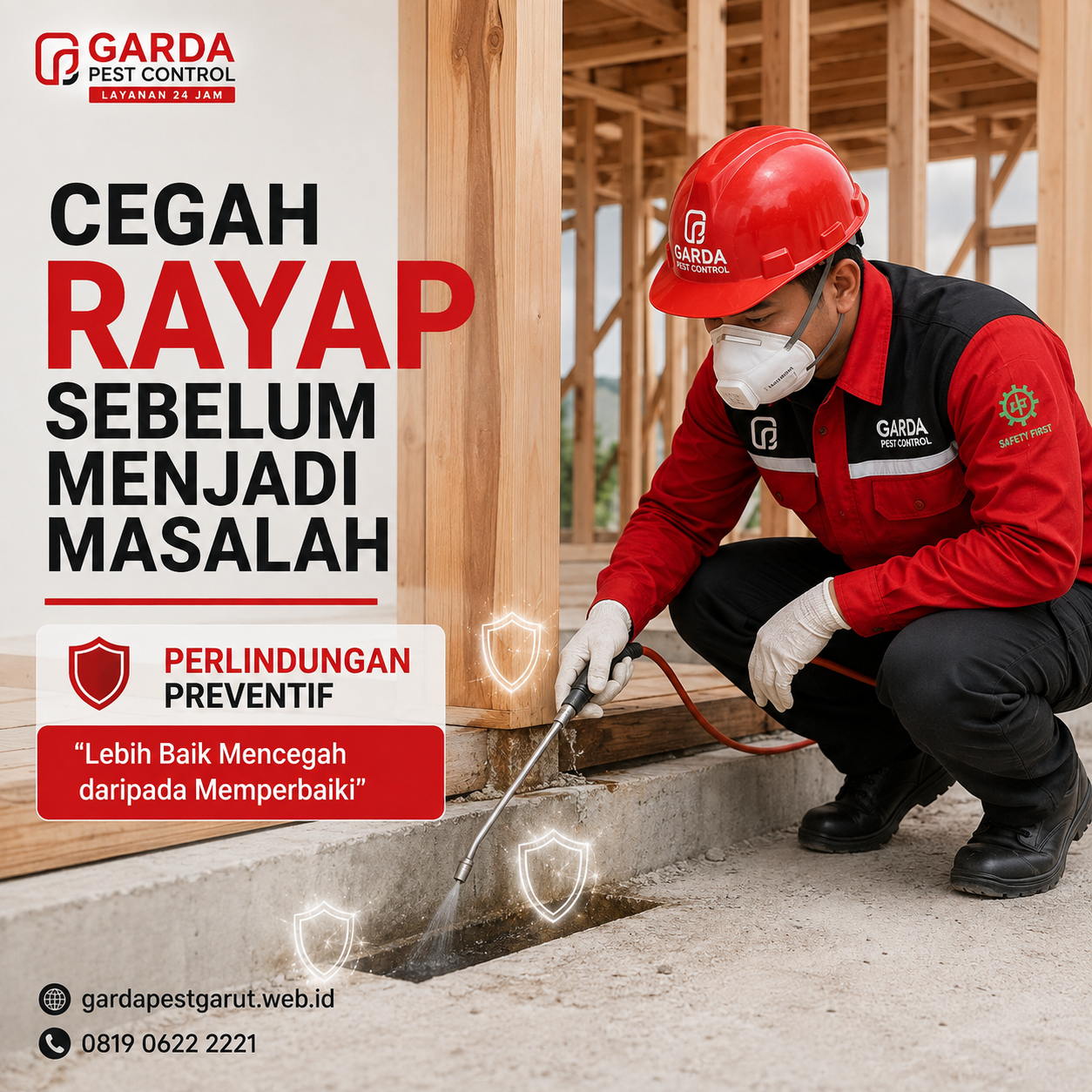 Jasa Anti Rayap di Garut per Meter dan Panduan Lengkap Biaya