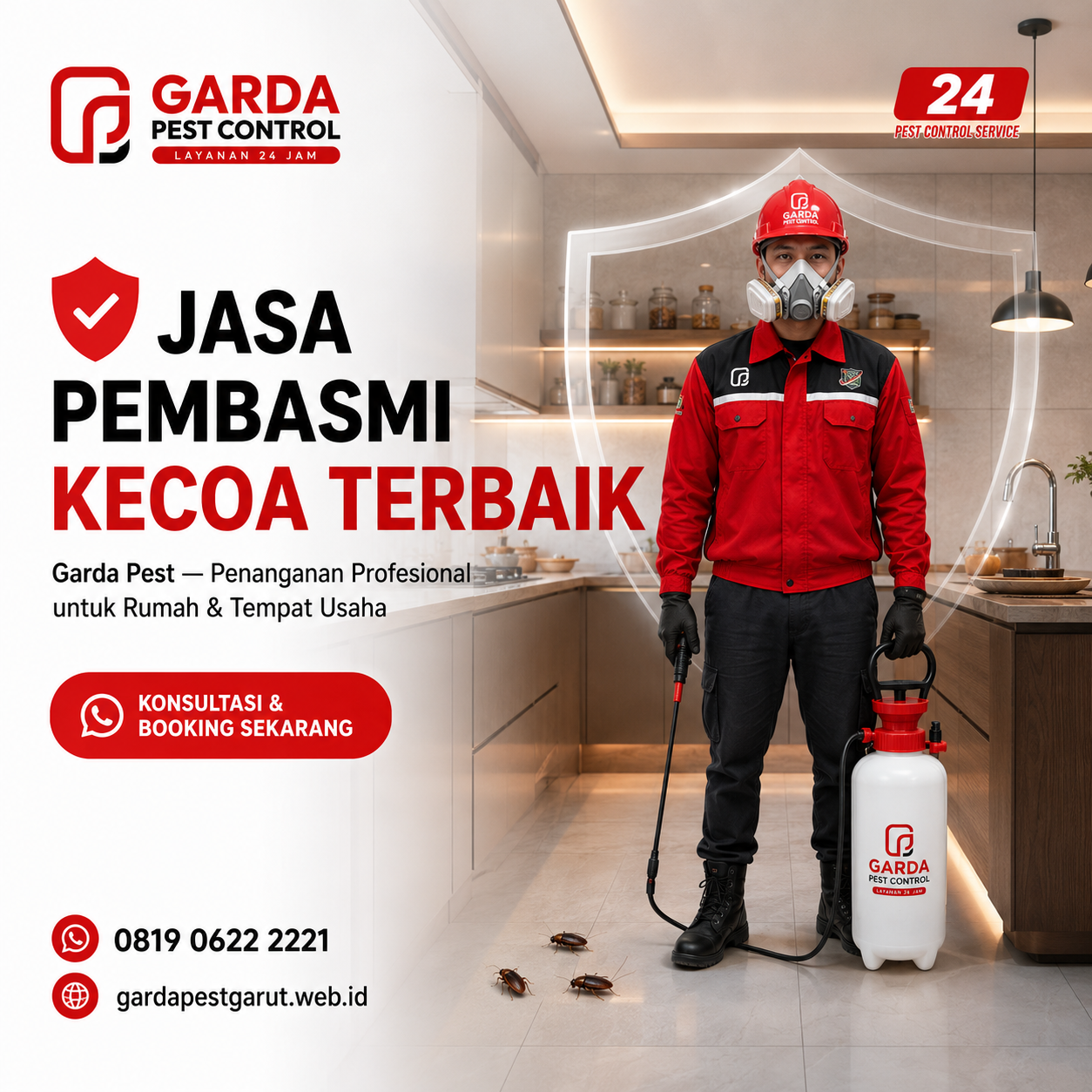 Harga Jasa Pembasmi Kecoa di Garut: Kisaran Biaya, Faktor Penentu, dan Cara Memilih Layanan yang Tepat
