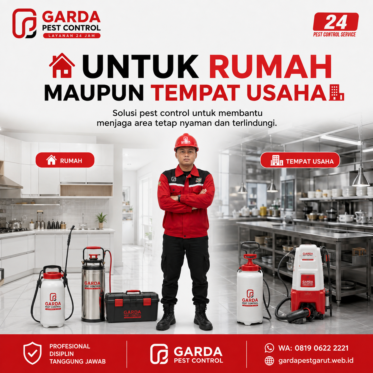 Layanan Pembasmi Kecoa untuk Hotel dan Penginapan di Garut yang Cepat, Tepat, dan Sopan