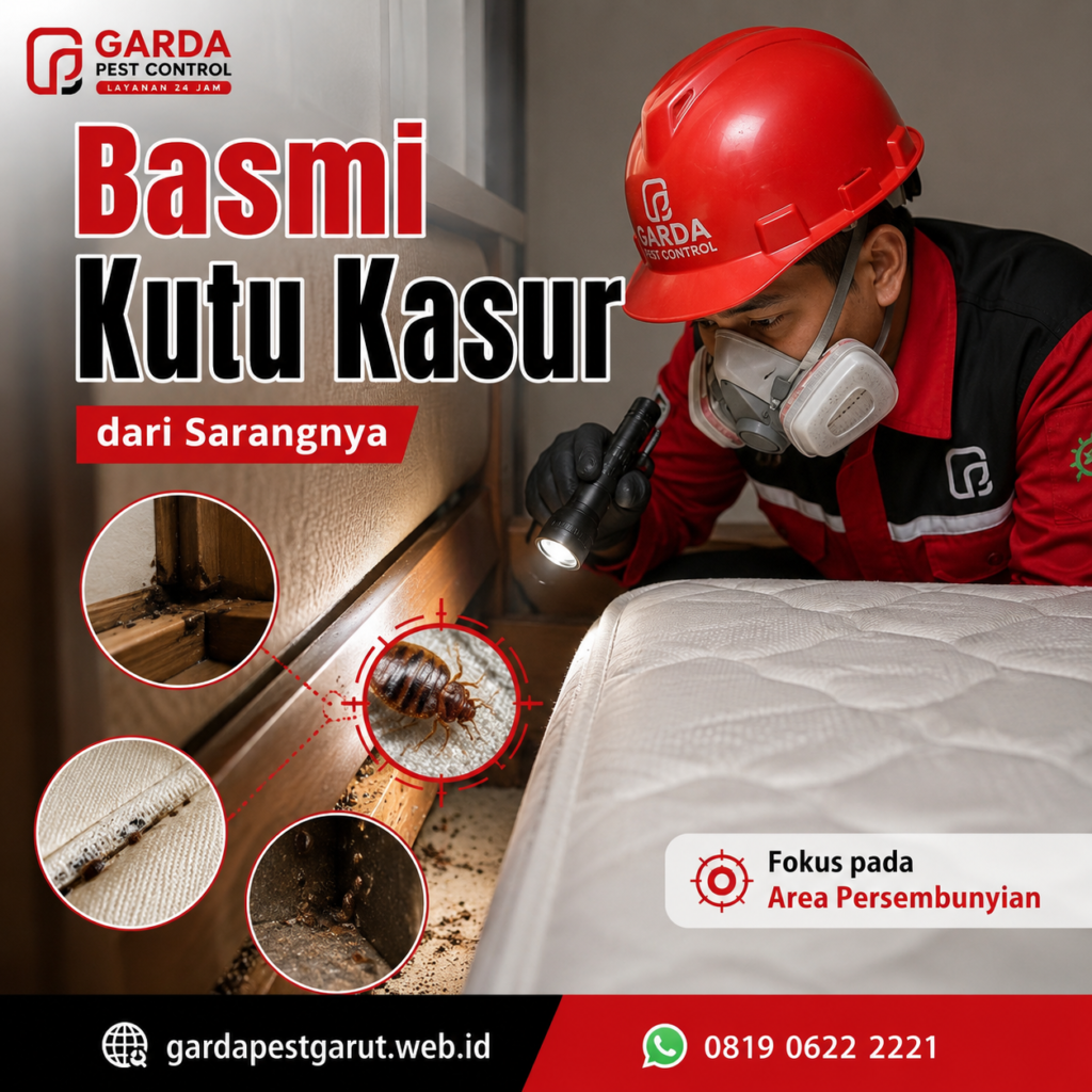 Jasa Pembasmi Kutu Kasur di Garut Garansi Hingga 14 Hari