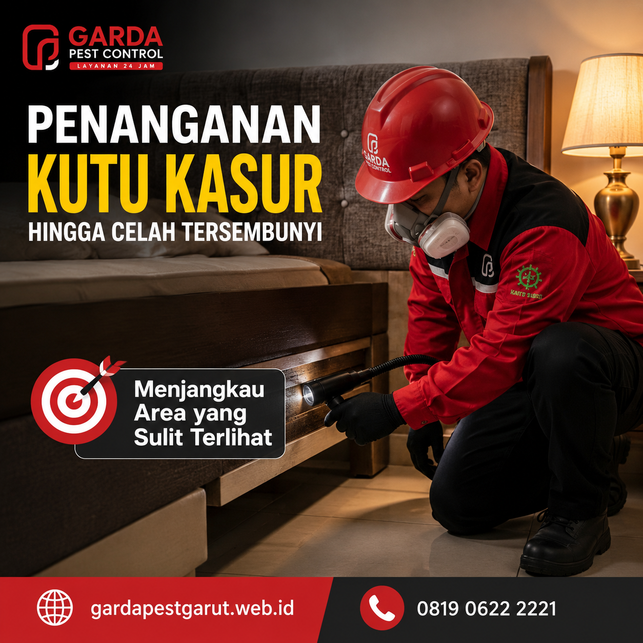 Jasa Pembasmi Kutu Kasur untuk Hotel dan Penginapan di Garut Yang Cepat Menangani Serangan Kutu