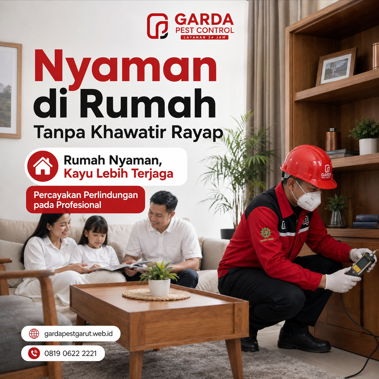 Jasa Anti Rayap Pra Konstruksi Garut untuk Perlindungan Bangunan Baru