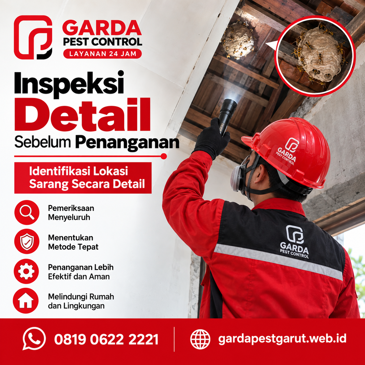 Jasa Pembasmi Tawon di Garut 24 Jam Layanan Cepat Garda Pest