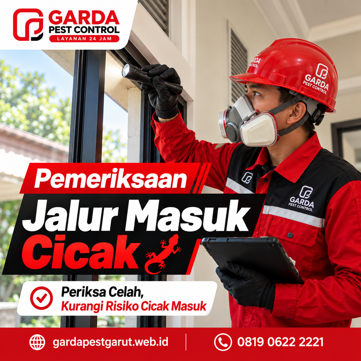 Jasa Pembasmi Cicak Rumah di Garut untuk Hunian Bersih