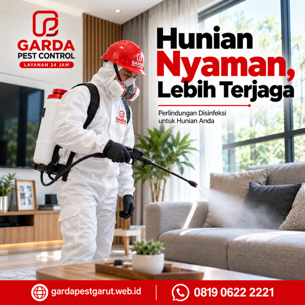 Jasa Disinfektan Garut untuk Rumah dan Bisnis dari Garda Pest Control Garut